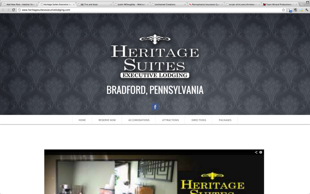 Heritage Suites Executive Lodging - Bradford Pennsylvania