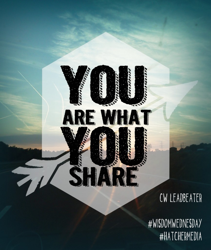 you are what you share