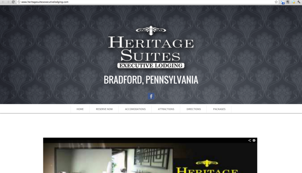 Heritage Suites Executive Lodging - Bradford Pennsylvania